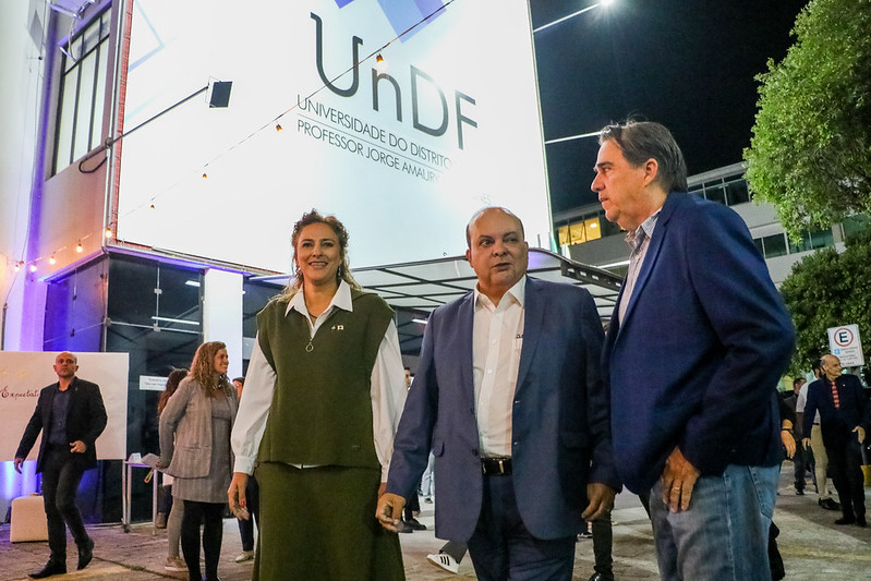 Governador Ibaneis recebe alunos para 1º semestre letivo do Campus Norte da UnDF