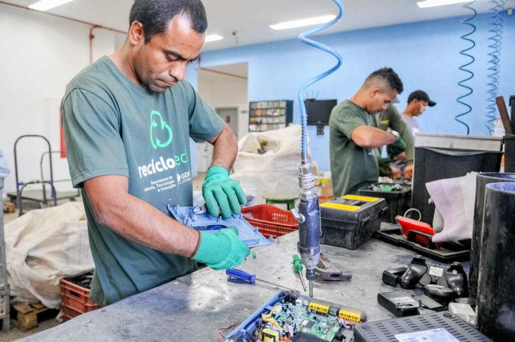 Projeto Reciclotech expandirá atuação para outras regiões do Distrito Federal