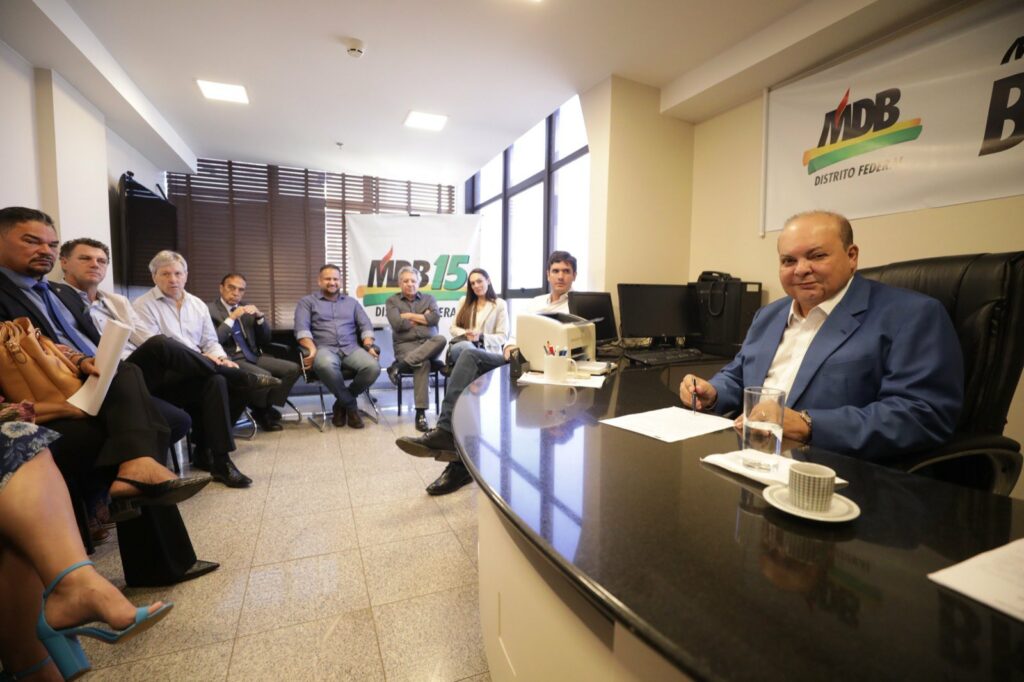 Wellington Luiz vai assumir a presidência do MDB-DF com apoio do governador Ibaneis