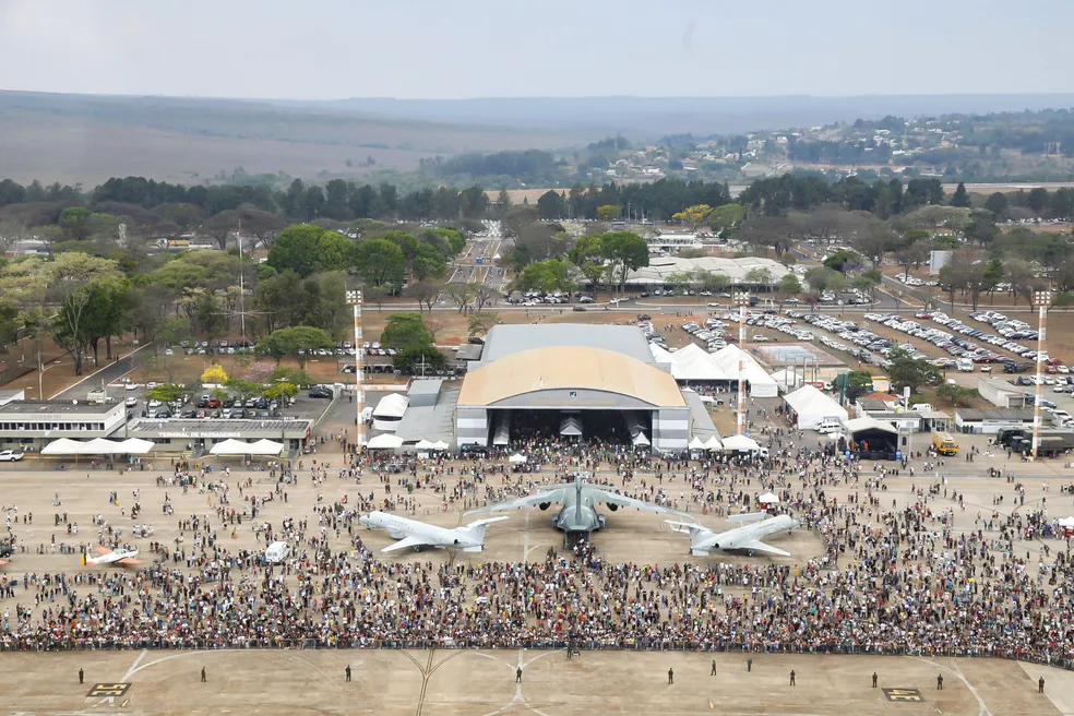 Base Aérea de Brasília realiza evento Portões Abertos 2023 e recebe visitantes