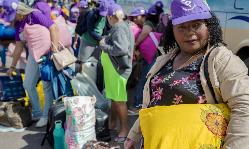 Marcha das Margaridas: mais de 100 mil mulheres marcham até o Congresso Nacional em Brasília