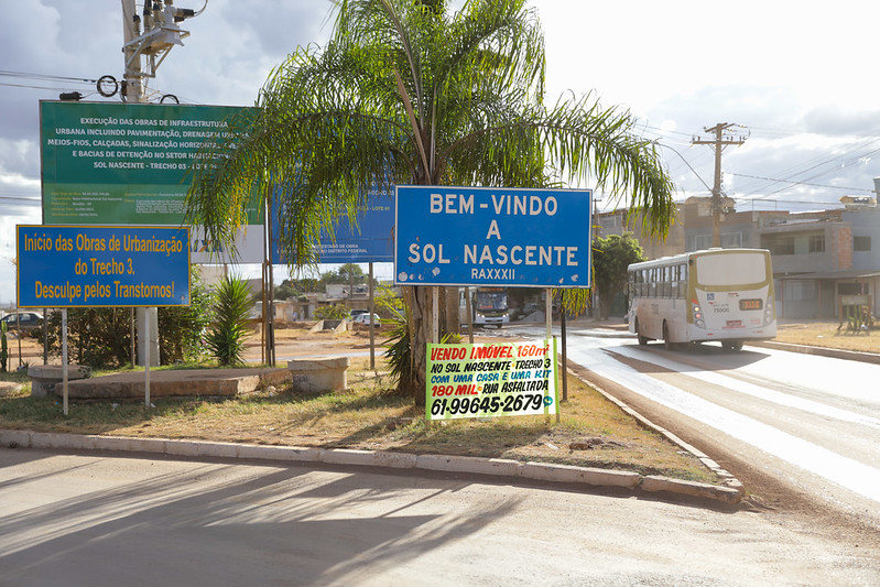 Saneamento básico transforma realidade no Sol Nascente e no Pôr do Sol