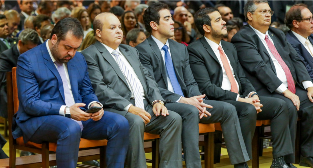 Ibaneis participa da posse do novo presidente do Supremo