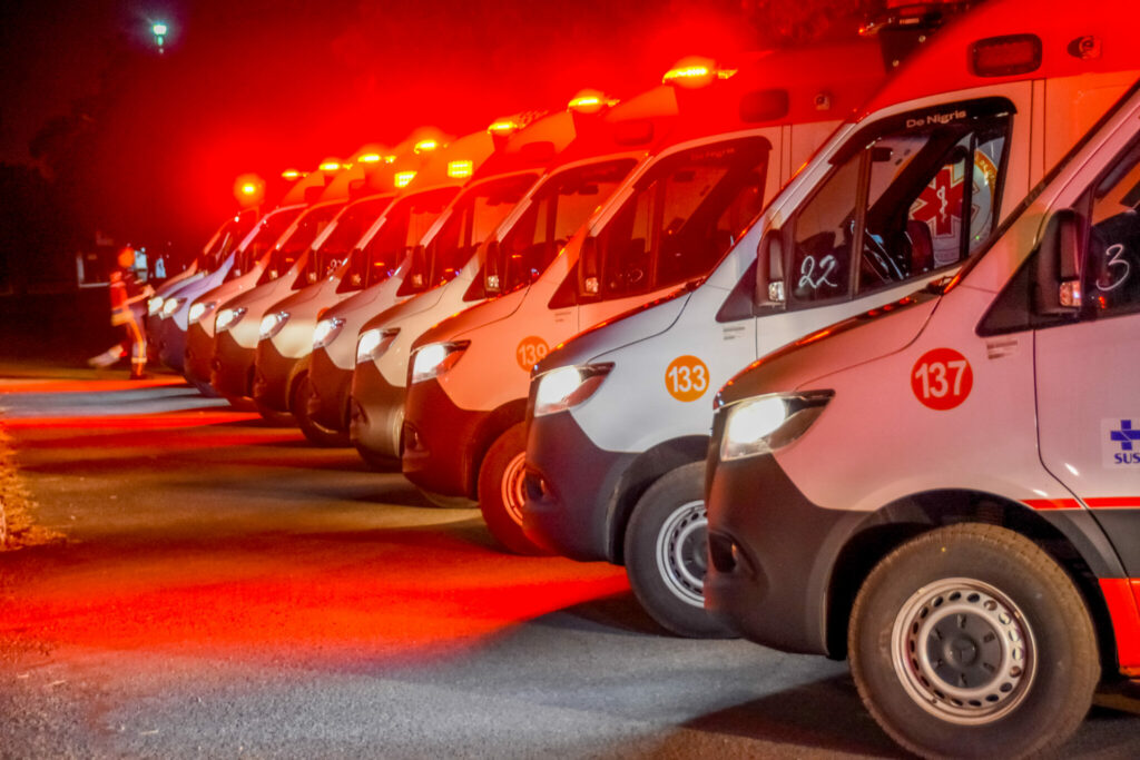 Samu atende mais de 300 mil chamados no DF de janeiro a abril de 2025