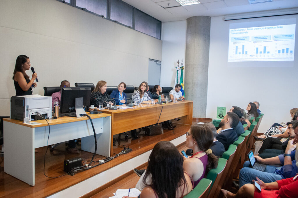 Secretaria de Saúde apresenta à CLDF relatório de atividades do primeiro quadrimestre de 2023