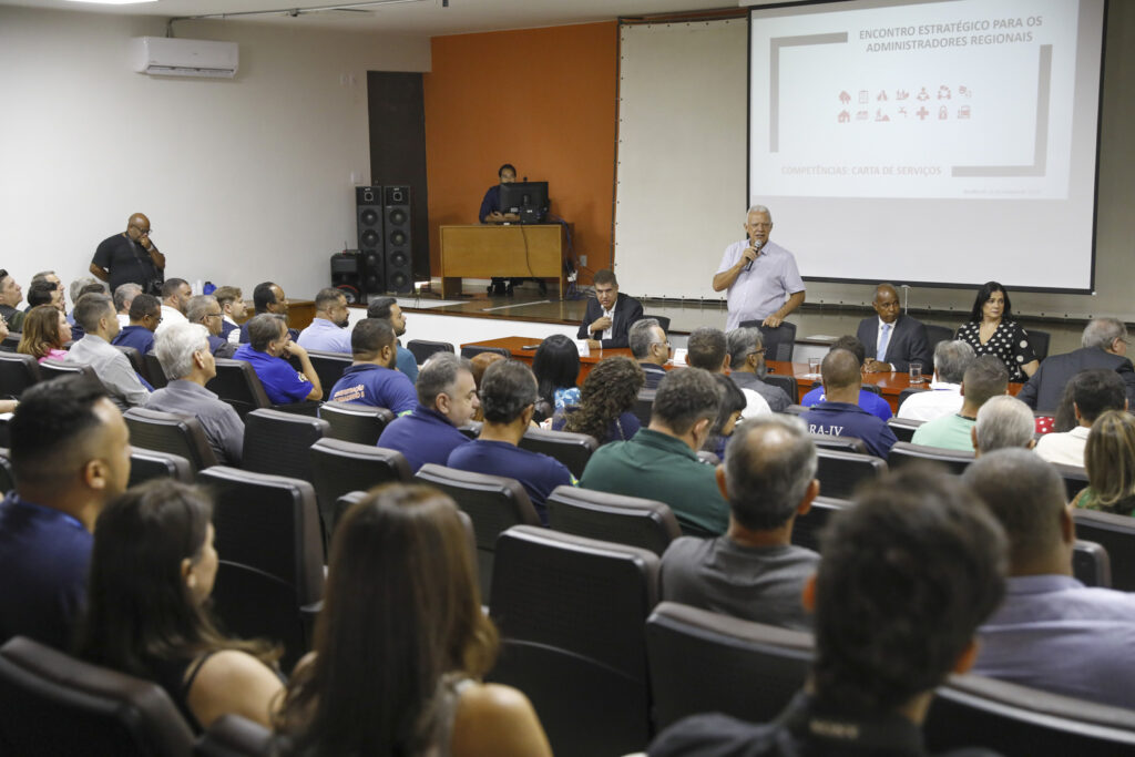Encontro estratégico capacita gestores regionais do Distrito Federal