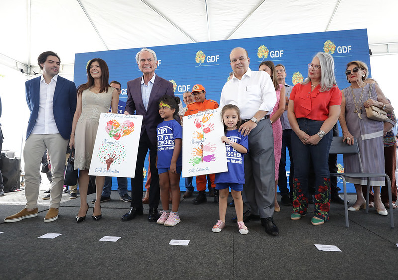 Governador Ibaneis Rocha entrega Cepi Sarah Kubitschek para o Sol Nascente