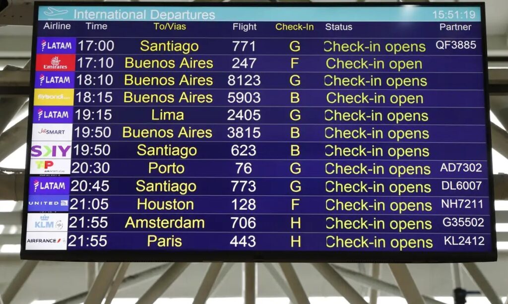 Aeroporto de Brasília é eleito o segundo mais pontual do mundo