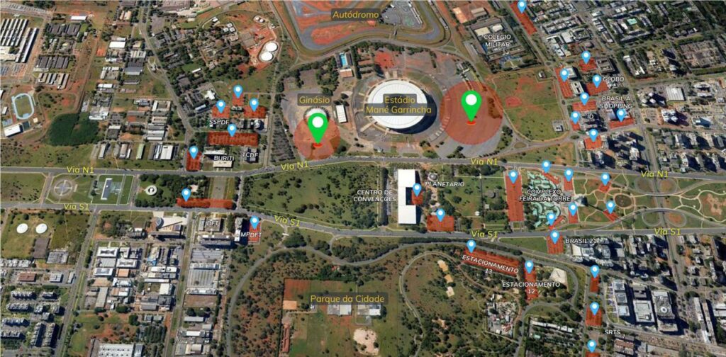 Detran-DF realiza controle de tráfego para show do Paul McCartney