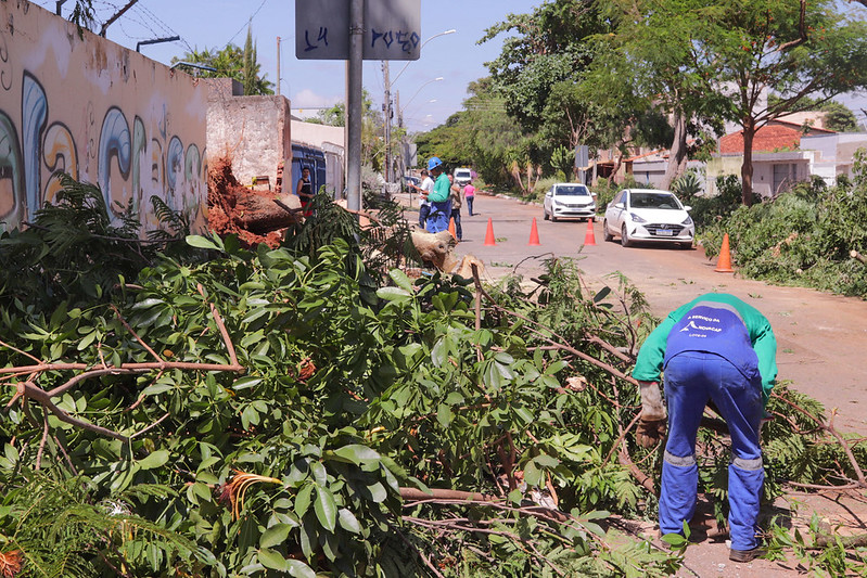 GDF atua para conter estragos das chuvas no Sol Nascente e em Planaltina