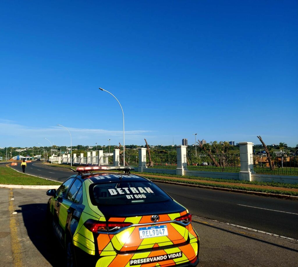 Ponte Honestino Guimarães estará bloqueada para queima de fogos
