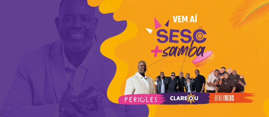 SESC-DF anuncia datas e locais de retirada dos ingressos para show do cantor Péricles