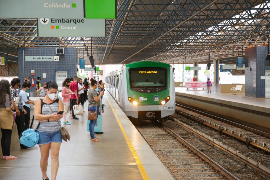 Metrô-DF amplia horário de funcionamento nesta quinta-feira (20)