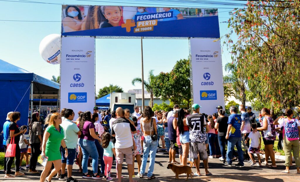 Sistema Fecomércio divulga datas da ação social em 2024 no DF