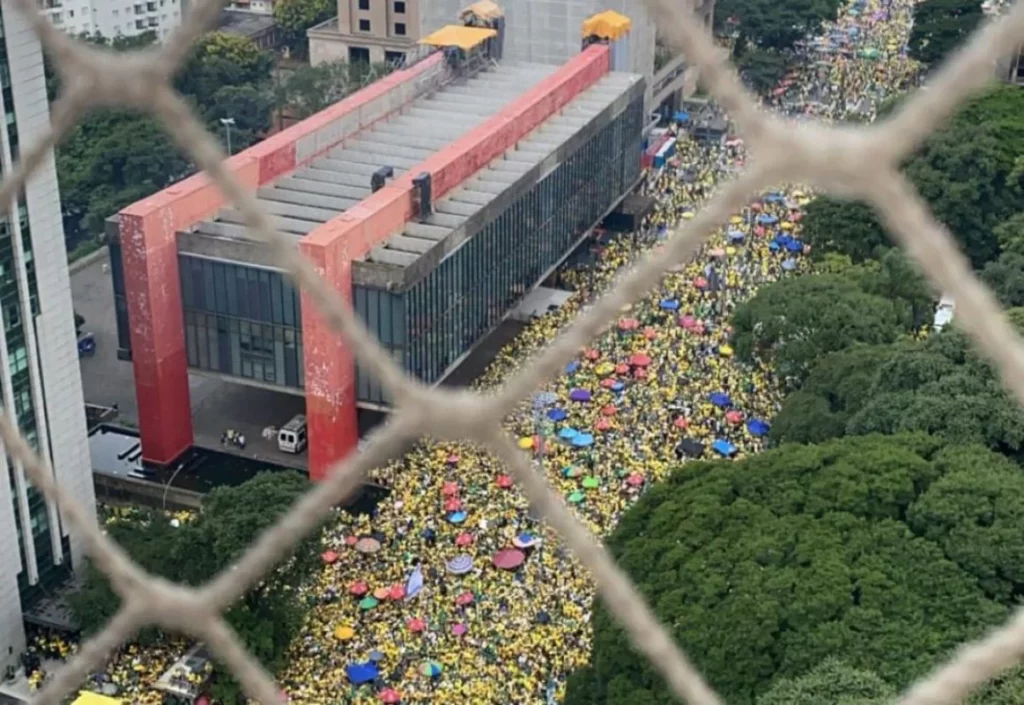 Ato convocado na Paulista reuniu 750 mil pessoas, afirma SSP-SP