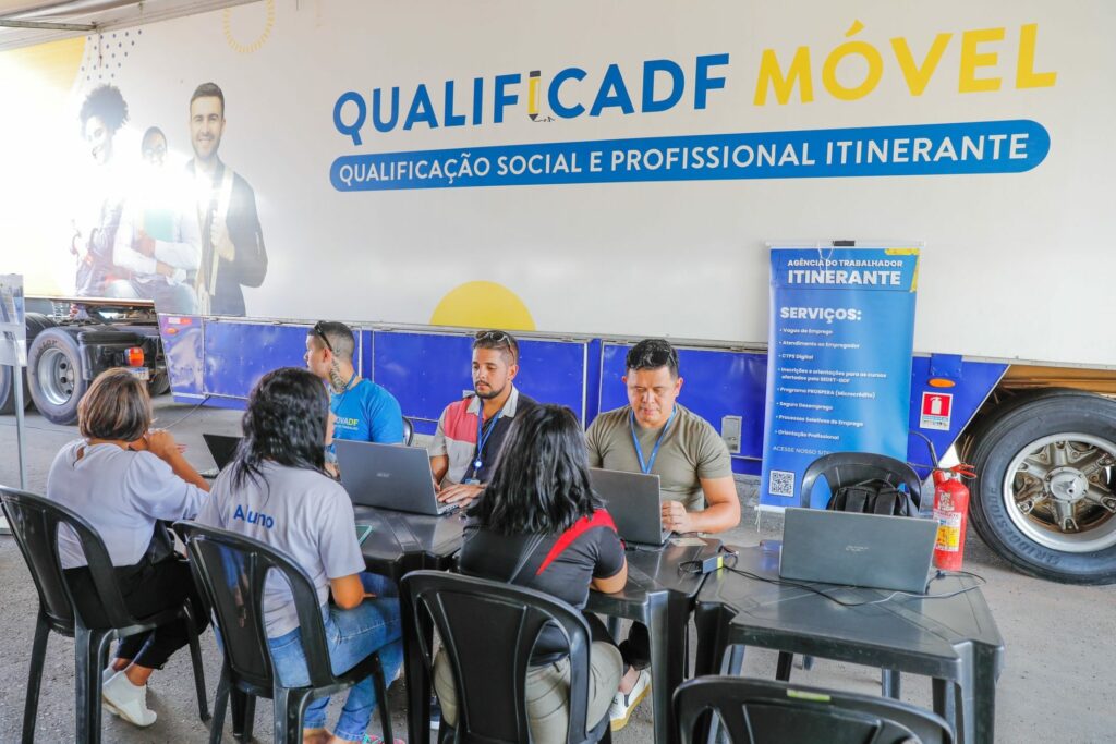 QualificaDF Móvel abre mais de 1,2 mil vagas gratuitas