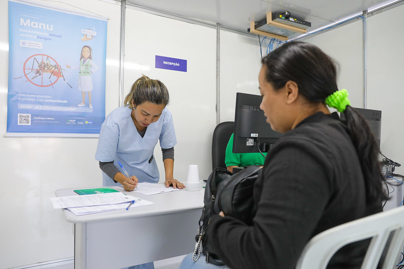 Tendas de acolhimento da dengue ultrapassam 2,1 mil atendimentos