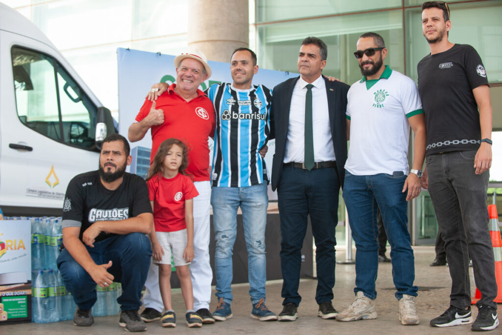 Torcidas rivais se unem em doações para o Rio Grande do Sul na CLDF