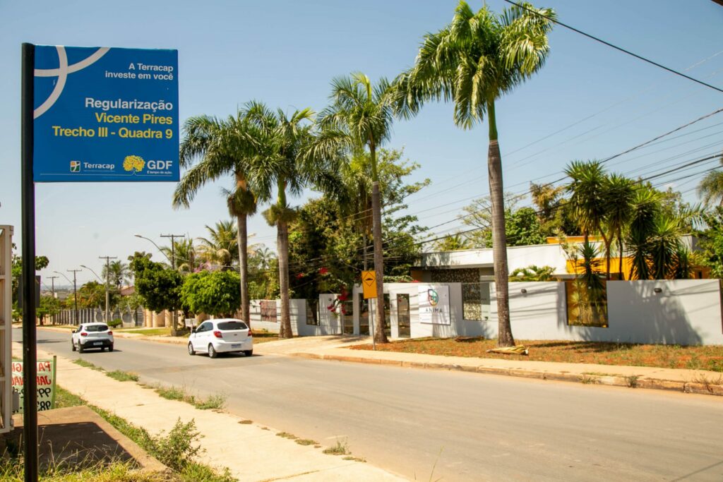 Terracap convoca 287 imóveis para regularização em Vicente Pires