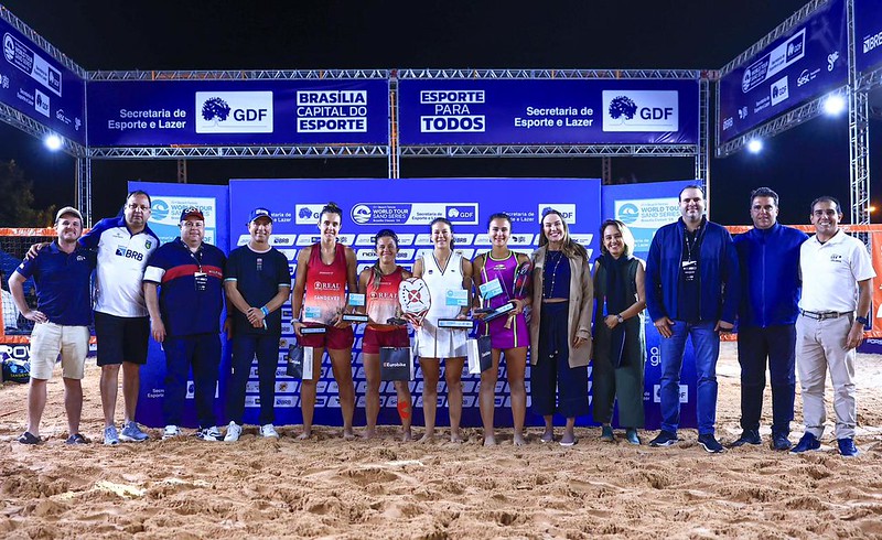 Brasília sedia um dos principais torneios de beach tennis do mundo