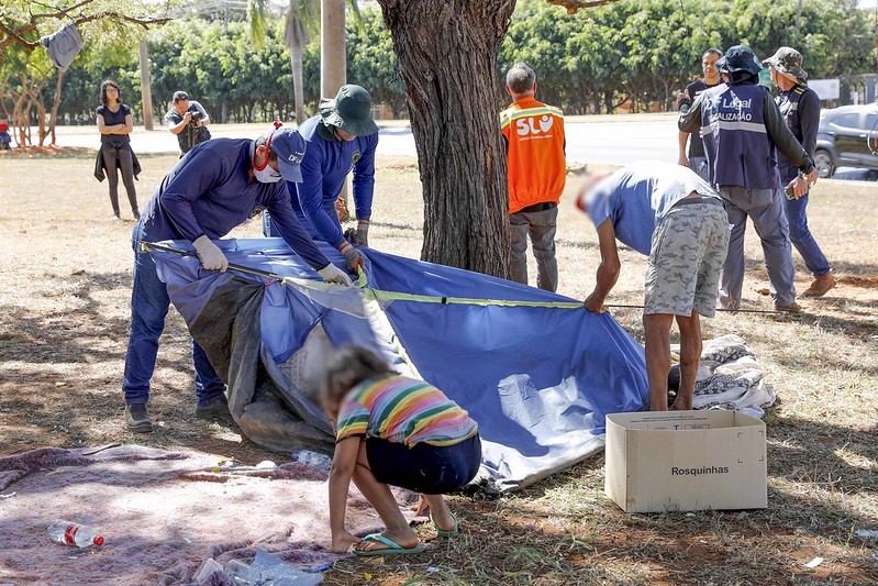 GDF reforça ação de acolhimento a pessoas em situação de rua
