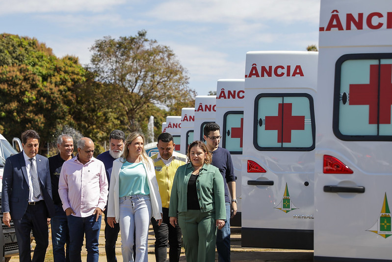 Com investimento de R$ 17,8 milhões, GDF adquire 62 novas ambulâncias