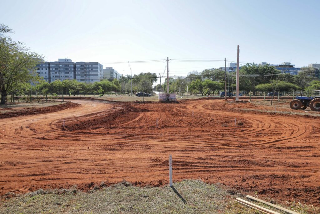 Novo acesso do Sudoeste ao Parque da Cidade começa a ser construído