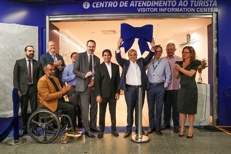 Ibaneis entrega novo Centro de Atendimento ao Turista no Aeroporto