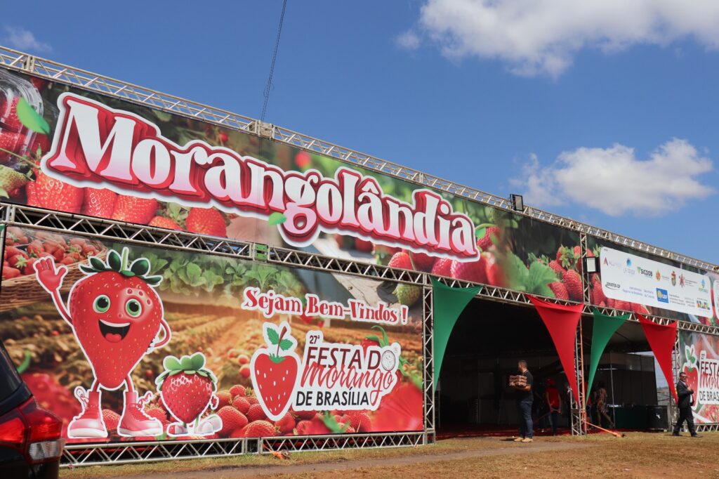 28ª Festa do Morango começa na próxima sexta-feira em Brazlândia