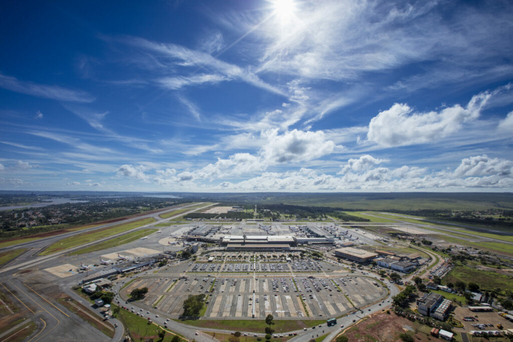 Aeroporto de Brasília chega a meio milhão de passageiros de voos internacionais em 2024