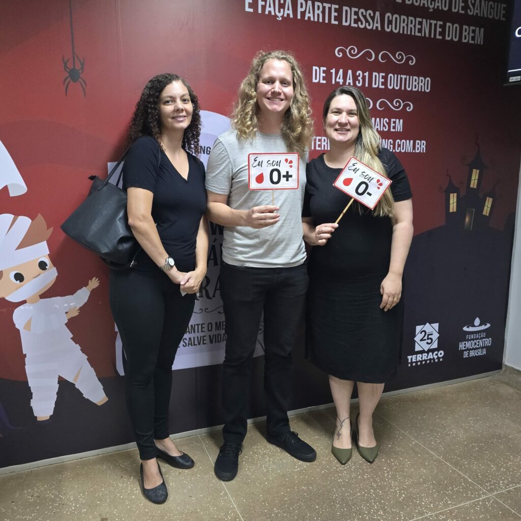 Parque Tecnológico de Brasília promove campanha de doação de sangue em parceria com Hemocentro