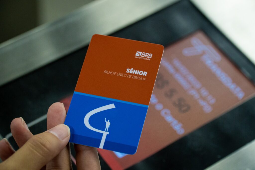 BRB Mobilidade promove emissão do Cartão Sênior de mobilidade