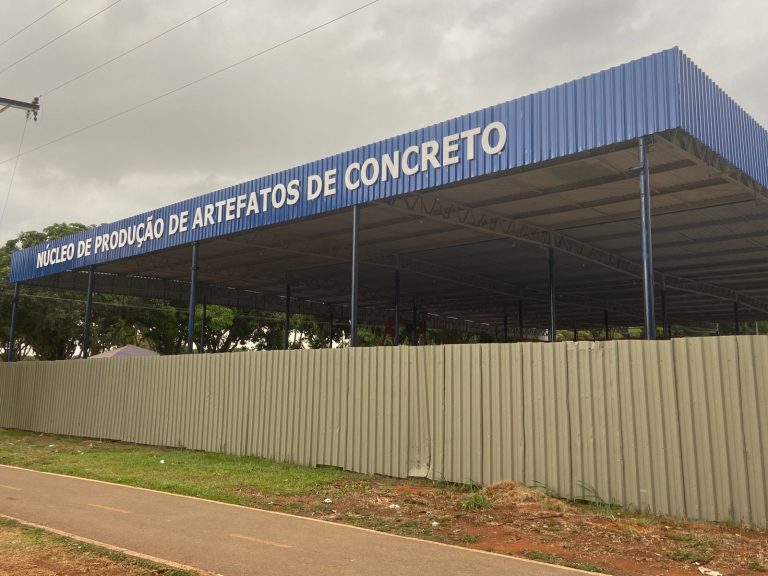 Nupac se prepara para iniciar produção de artefatos de concreto com tecnologia modernizada