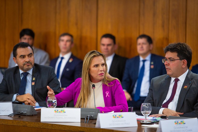 Celina representa GDF na 1ª reunião sobre a PEC da Segurança Pública