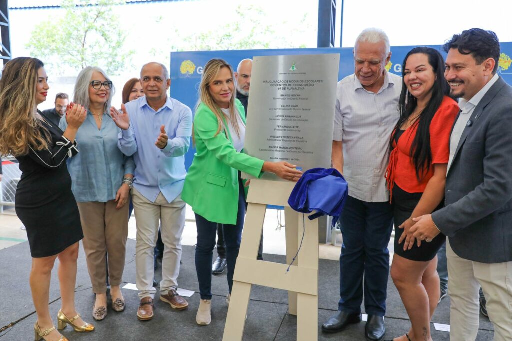 GDF inaugura salas modulares em escolas de Planaltina para ampliar vagas e melhorar infraestrutura