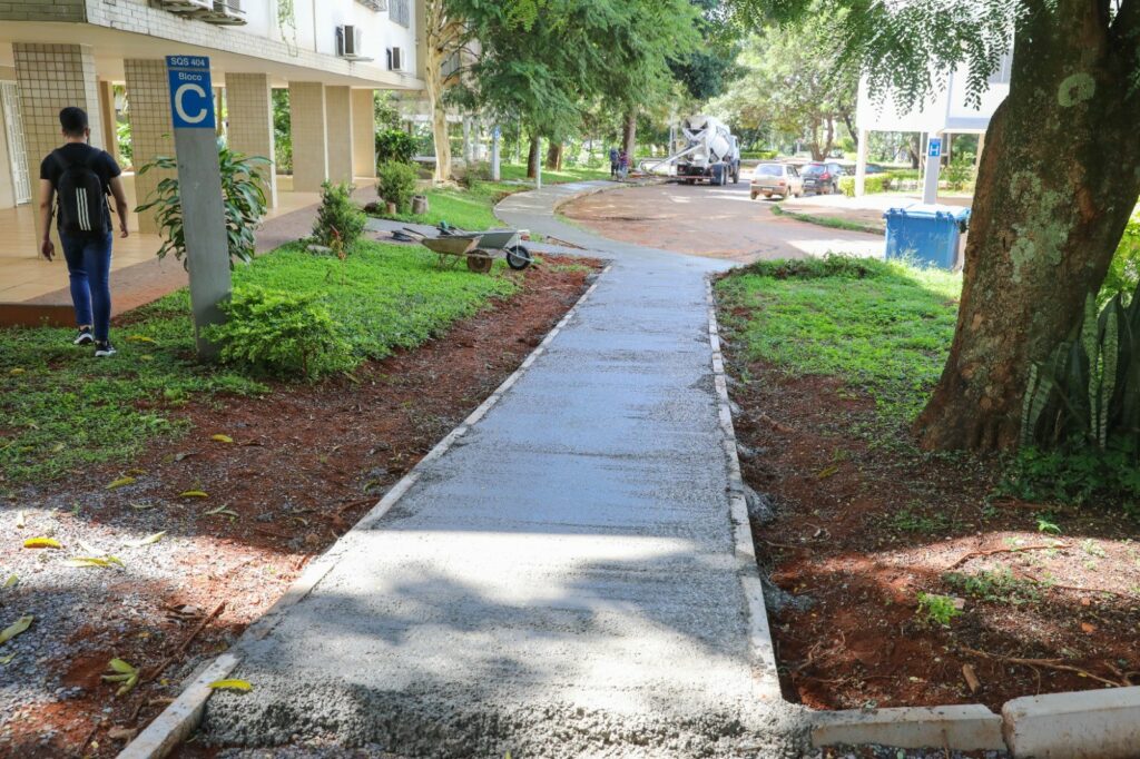 Superquadra 304 Norte terá calçadas recuperadas pela Novacap