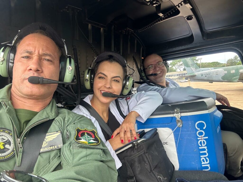 Aeronave Sentinela realiza novo transporte de coração para transplante