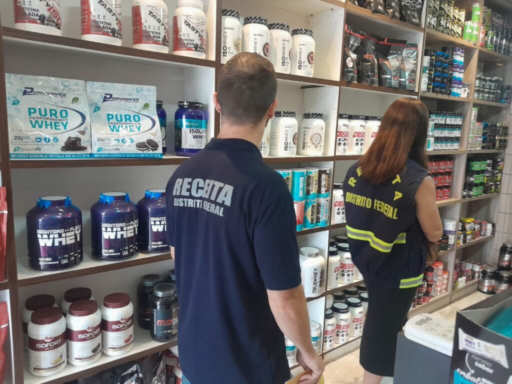 Operação mira sonegação de ICMS em lojas de suplementos alimentares