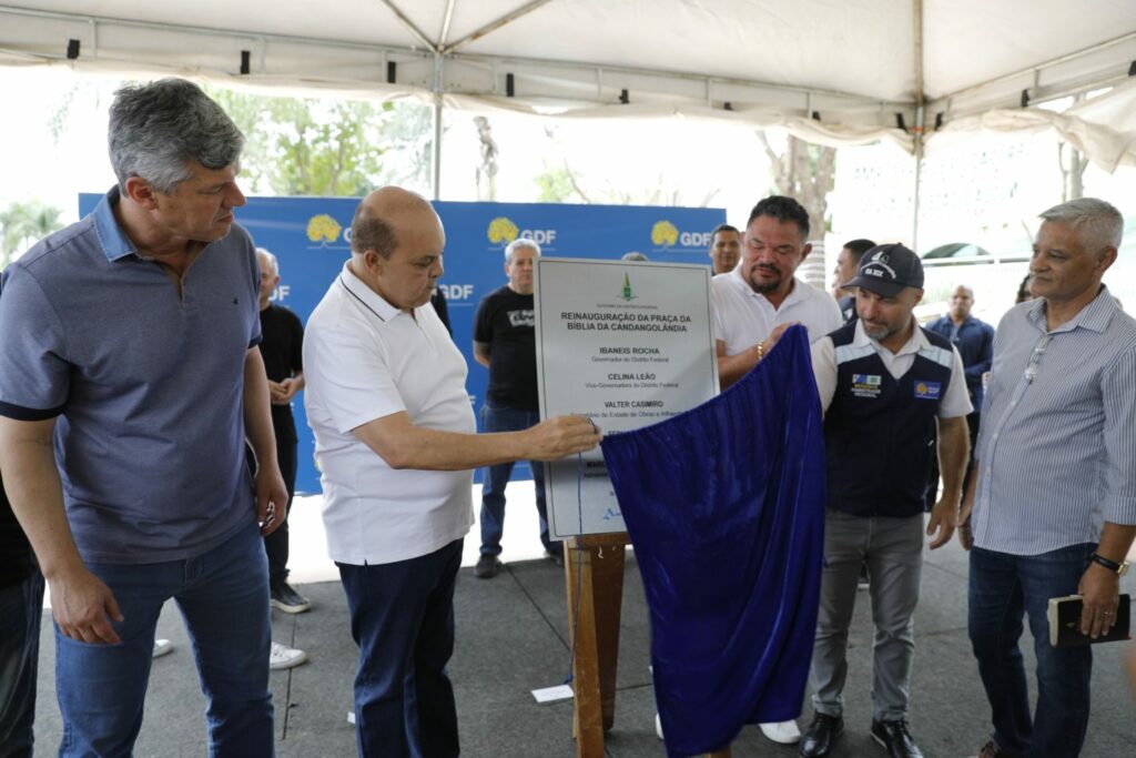 Praça da Bíblia é revitalizada e entregue à comunidade da Candangolândia