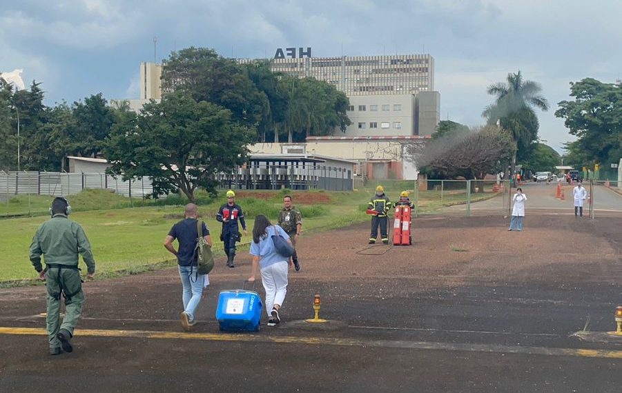 Detran-DF faz o transporte do 20º coração para transplante em 2024