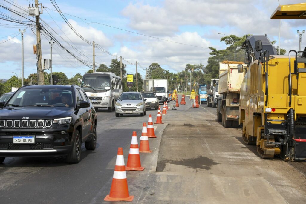 Recapeamento da DF-009 entra na fase final e promete mais segurança no Lago Norte