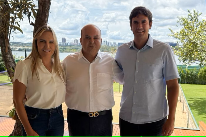 Almoço de Ibaneis Rocha reúne lideranças da centro-direita no DF