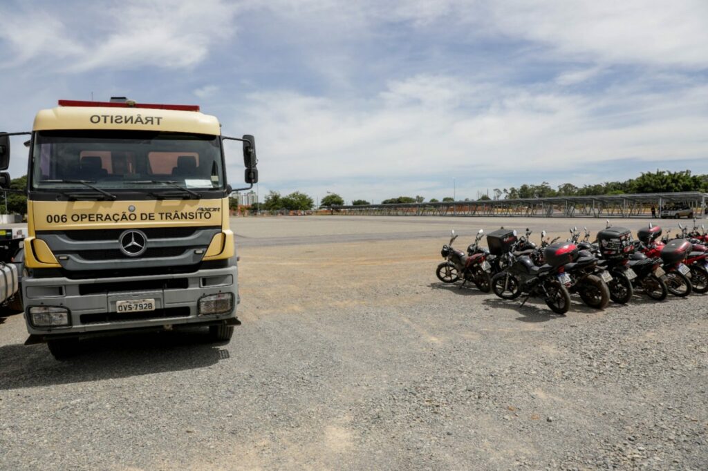 Inaugurado primeiro pátio de apreensão do DER-DF com capacidade para três mil veículos