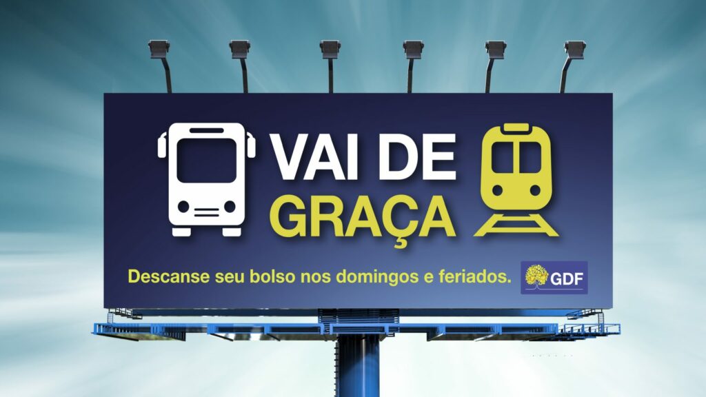 Vai de Graça garante transporte gratuito em evento religioso na Arena BRB
