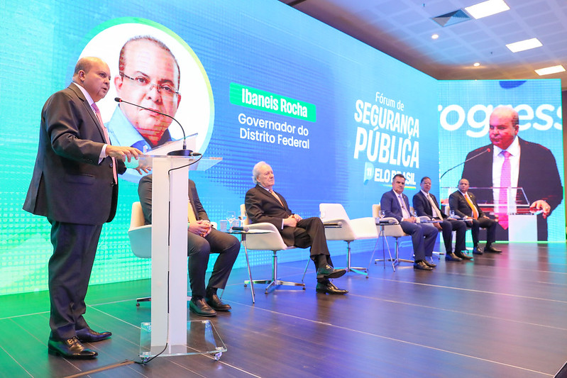 Ibaneis Rocha defende integração das forças de segurança do DF