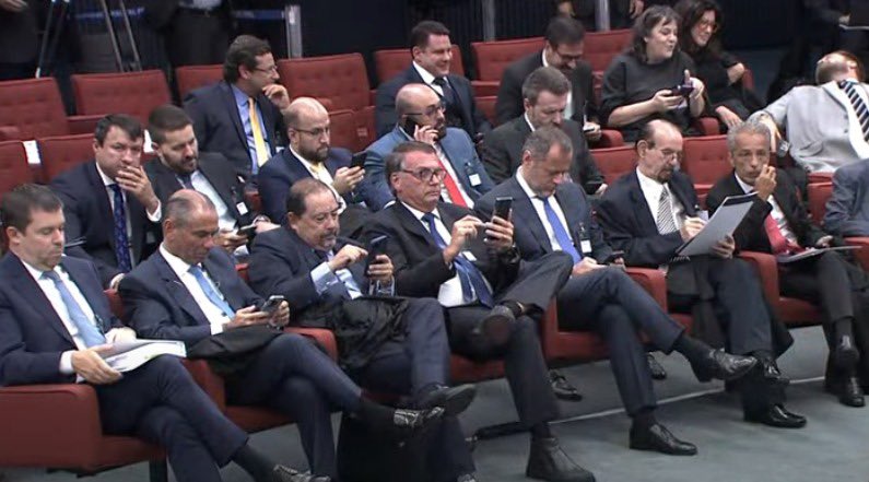 Bolsonaro chega ao STF para acompanhar julgamento do 8 de Janeiro