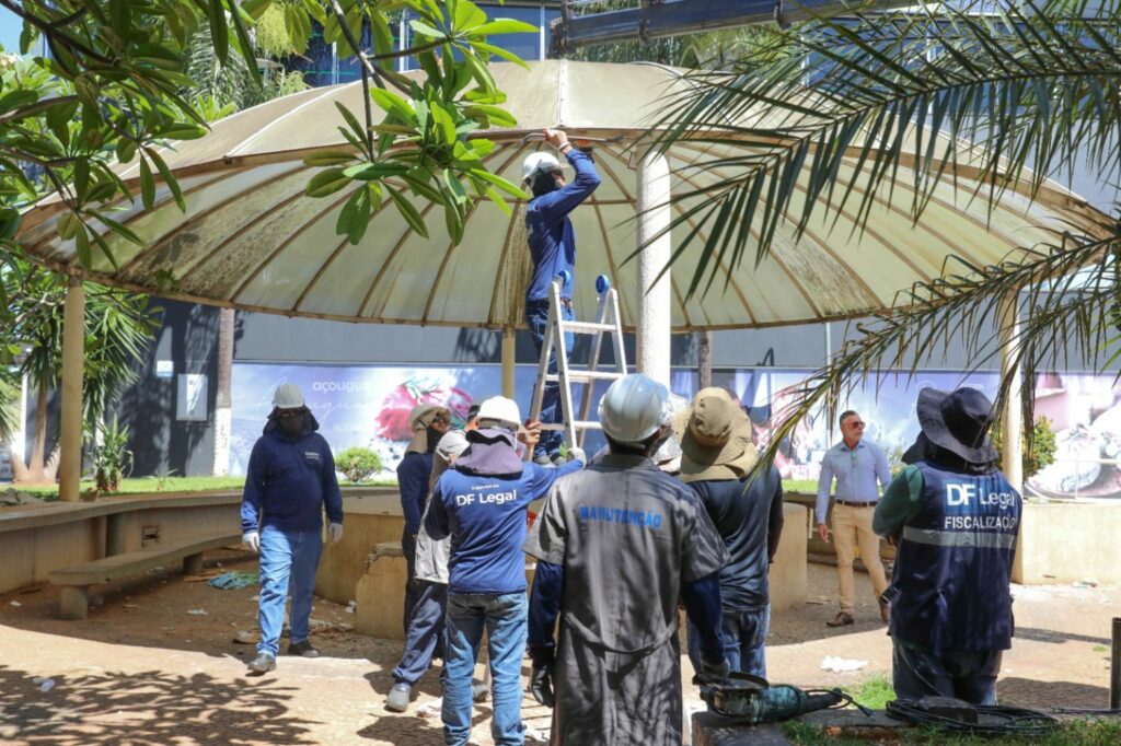 GDF inicia reforma da Praça Renato Russo no Lago Sul