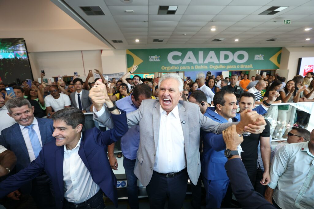 Na Bahia, Caiado inicia maratona pelo Brasil rumo à presidência