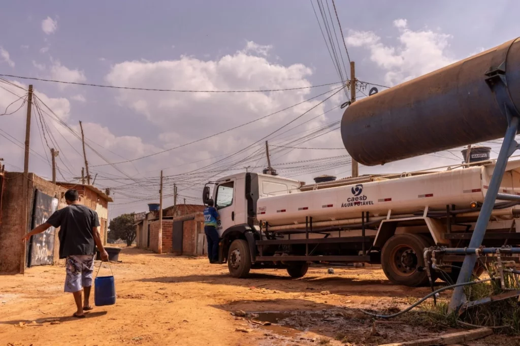 GDF investe R$ 80 milhões para levar saneamento a Santa Luzia, na Estrutural