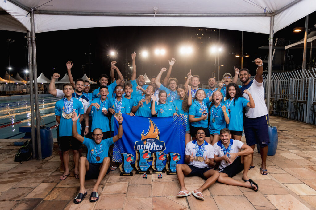 Sesc-DF conquista 75 medalhas no Centro-Oeste de Natação em Cuiabá